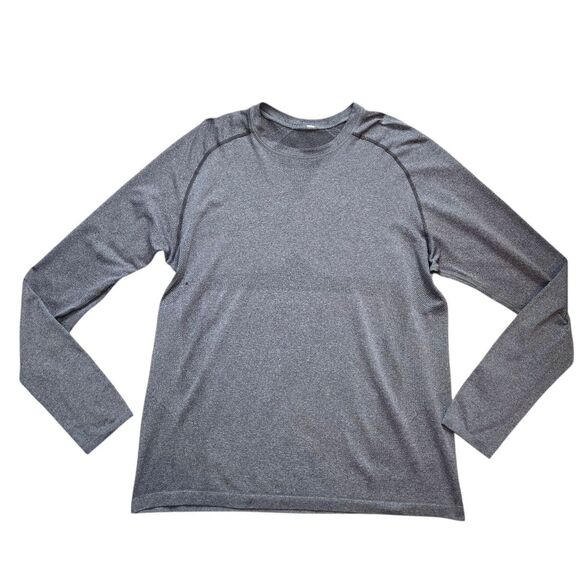 Men's Lululemon Metal Vent Tech Long Sleeve - Gray - Picture 1 of 11